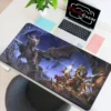 Anime Mouse Pad Extended Gaming Desk Accessories Dungeons and Dragons Laptops Large Laptop Keyboard Mat Xxl 1 - Dungeons and Dragons Store