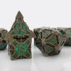 DND Dice Board Game Metal Polyhedral Dice for Dungeon and Dragons RPG Dice Set for D 2 - Dungeons and Dragons Store