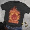 DND Retro Fire Dice T Shirt 800x800 1 - Dungeons and Dragons Store