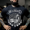 RPG Magic DND Wizard Black Tee - Dungeons and Dragons Store