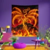 Tapestry FireDragon Gold2 2048x2048 - Dungeons and Dragons Store