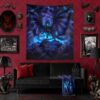 abysm internal dragon tapestry dnd art fantasy decor shadow dragon 29388410224830 2048x2048 1024x1024 1 - Dungeons and Dragons Store