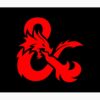 Dungeons & Dragons Logo Tapestry Official Dungeons And Dragons Merch