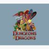 Dungeons And Dragons Cartoon Tapestry Official Dungeons And Dragons Merch