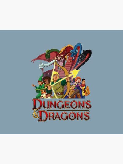 Dungeons And Dragons Cartoon Tapestry Official Dungeons And Dragons Merch