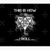 This Is How I Roll Dice Dungeons & Dragons Vintage , Dungeons & Dragons 5E , Dungeons Dragons Dice Graphic Tapestry Official Dungeons And Dragons Merch