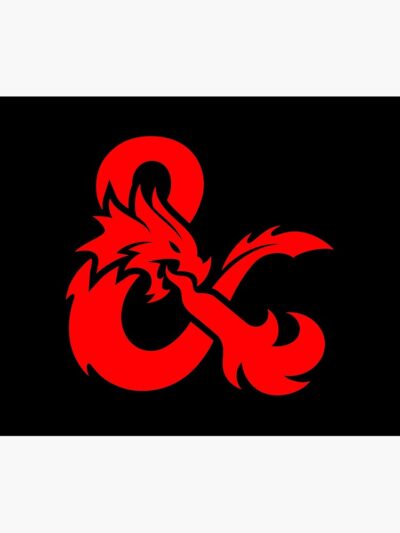 Dungeons & Dragons Logo Tapestry Official Dungeons And Dragons Merch