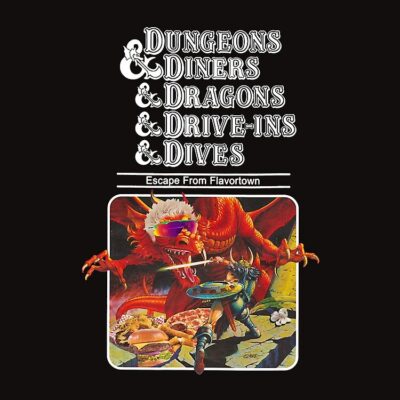 Dungeons And Diners And Dragons And Dives And Drive-Ins Tee Tote Bag Official Dungeons And Dragons Merch