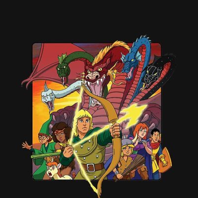 Dungeons And Dragons Dungeons And Dragons Cartoon Classic Tote Bag Official Dungeons And Dragons Merch