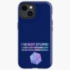 Dungeons & Dragons - I’M Not Stupid D&D Dice Iphone Case Official Dungeons And Dragons Merch