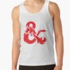 Dungeons And Dragons Logo Tank Top Official Dungeons And Dragons Merch