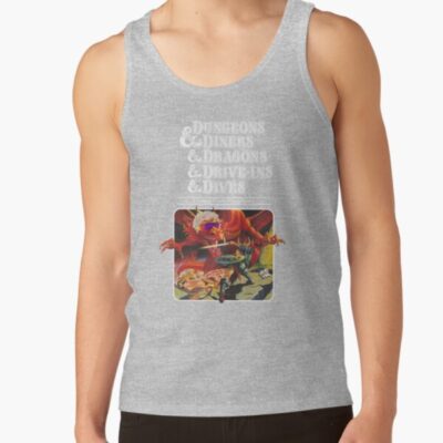 Dungeons Diners Dragons Tank Top Official Dungeons And Dragons Merch