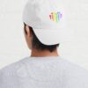 Rainbow Dungeons & Dragons Heart Lgbtq Cap Official Dungeons And Dragons Merch