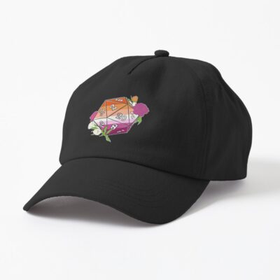 Lesbian Lgbt+ D20, Dungeons And Dragons Dice Cap Official Dungeons And Dragons Merch