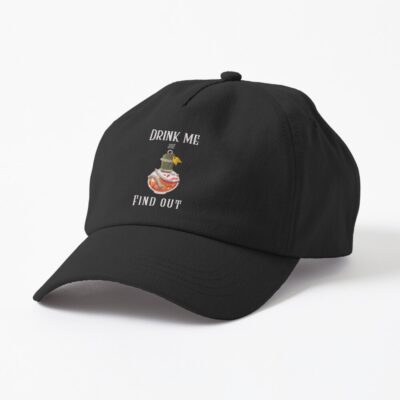 Drink Me And Find Out Dnd Design  Dungeons And Dragons Cap Official Dungeons And Dragons Merch