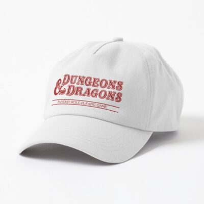 Dungeons & Dragons Base Set Red Logo Cap Official Dungeons And Dragons Merch