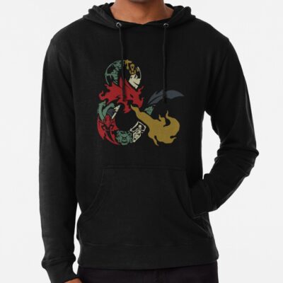 Dungeons &Amp; Dragons Classic Hoodie Official Dungeons And Dragons Merch