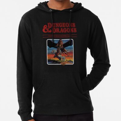 Dungeons & Dragons Expert Set Red Logo Hoodie Official Dungeons And Dragons Merch