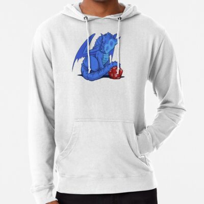 D20 Blue Dragon Hoodie Official Dungeons And Dragons Merch