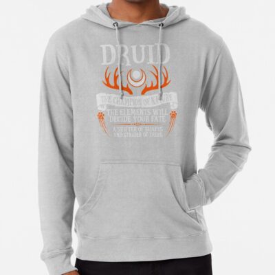 Druid, The Champion Of Nature - Dungeons & Dragons (Black) Hoodie Official Dungeons And Dragons Merch