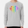 Rainbow Dungeons & Dragons Heart Lgbtq Sweatshirt Official Dungeons And Dragons Merch