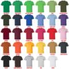 t shirt color chart 1 - Dungeons and Dragons Store