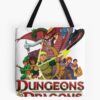 Dungeons And Dragon Tote Bag Official Dungeons And Dragons Merch