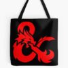 Dungeons & Dragons Logo Tote Bag Official Dungeons And Dragons Merch