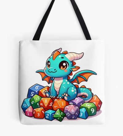 Dice Hoarders Tote Bag Official Dungeons And Dragons Merch