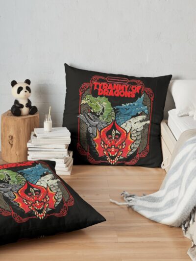 Throw Pillow Official Dungeons And Dragons Merch