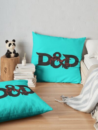 Dungeons And Dragons Throw Pillow Official Dungeons And Dragons Merch