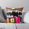 Mimic Chest - Dungeons & Dragons Monster Loot Throw Pillow Official Dungeons And Dragons Merch