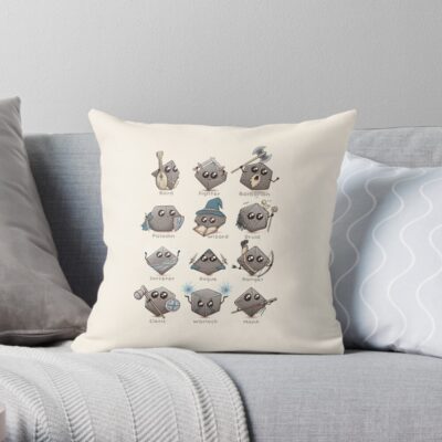 Throw Pillow Official Dungeons And Dragons Merch