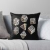 Dungeons And Dragons Dice Game Shirt Throw Pillow Official Dungeons And Dragons Merch