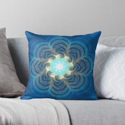 Abstract Monk Dungeons And Dragons Throw Pillow Official Dungeons And Dragons Merch