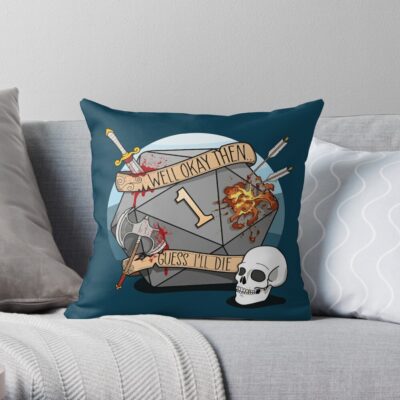 Throw Pillow Official Dungeons And Dragons Merch