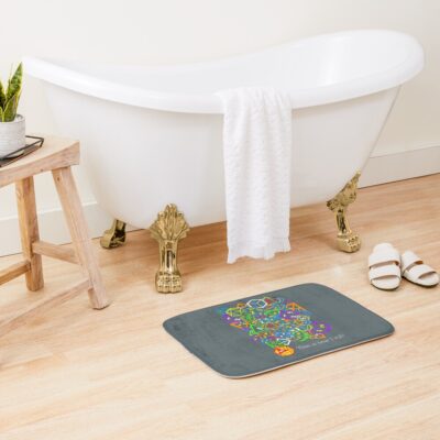 Dungeons And Dragons This Is How I Roll Bath Mat Official Dungeons And Dragons Merch