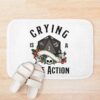 Dnd Rpg Funny Critical Failure: Crying Is A Free Action, Natural One D20 Dice. Bath Mat Official Dungeons And Dragons Merch