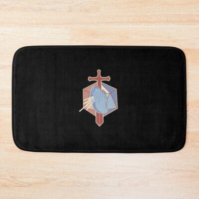 D20 Paladin Bath Mat Official Dungeons And Dragons Merch