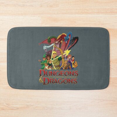 Dungeons And Dragons Cartoon Bath Mat Official Dungeons And Dragons Merch