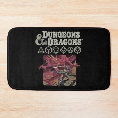 Dungeon _Amp_ Dragon 1974 Dnd Bath Mat Official Dungeons And Dragons Merch