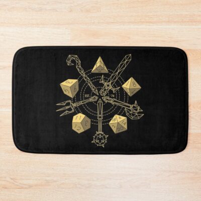 Dungeons & Dragons - Choose Your Weapon Bath Mat Official Dungeons And Dragons Merch