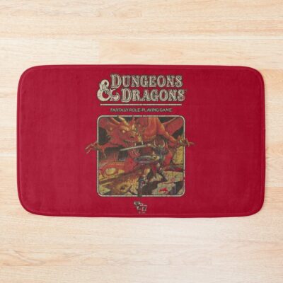 Dungeons & Dragons 1974 Bath Mat Official Dungeons And Dragons Merch