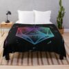 D20 Dungeons And Dragons Dice Throw Blanket Official Dungeons And Dragons Merch