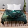 Dungeons And Dragons D20 Throw Blanket Official Dungeons And Dragons Merch