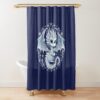 Ice Dragon Dnd Shower Curtain Official Dungeons And Dragons Merch