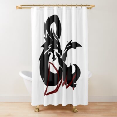 Dungeon Master Signature Shower Curtain Official Dungeons And Dragons Merch