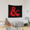 Dungeons & Dragons Logo Tapestry Official Dungeons And Dragons Merch