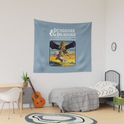 Dungeons Amp Dragons Expert Set Artwork Tapestry Official Dungeons And Dragons Merch