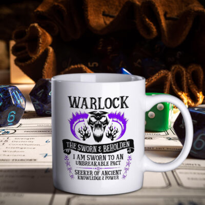 DND Classes Warlock Mug